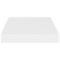 vidaXL Schwebendes Wandregal Weiß 23x23,5x3,8 cm MDF vidaXL Schwebendes Wandregal Weiß 23x23,5x3,8 cm MDF