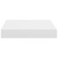 vidaXL Schwebendes Wandregal Weiß 23x23,5x3,8 cm MDF vidaXL Schwebendes Wandregal Weiß 23x23,5x3,8 cm MDF