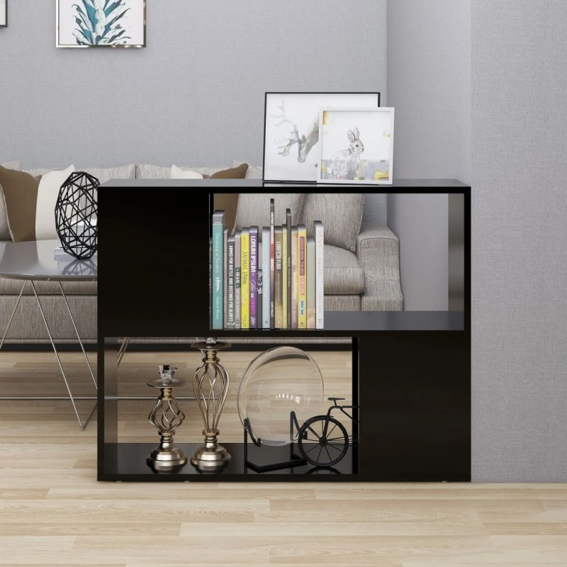 vidaXL TV-Schrank Schwarz 80x24x63 cm Holzwerkstoff vidaXL TV-Schrank Schwarz 80x24x63 cm Holzwerkstoff