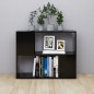 vidaXL TV-Schrank Schwarz 80x24x63 cm Holzwerkstoff vidaXL TV-Schrank Schwarz 80x24x63 cm Holzwerkstoff