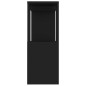 vidaXL TV-Schrank Schwarz 80x24x63 cm Holzwerkstoff vidaXL TV-Schrank Schwarz 80x24x63 cm Holzwerkstoff