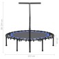 vidaXL Fitness Trampolin mit Griff 122 cm vidaXL Fitness Trampolin mit Griff 122 cm