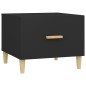 vidaXL Couchtische 2 Stk. Schwarz 50x50x40 cm Holzwerkstoff vidaXL Couchtische 2 Stk. Schwarz 50x50x40 cm Holzwerkstoff