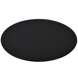 vidaXL Tischplatte aus gehärtetem Glas rund 500 mm