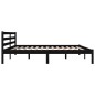 vidaXL Massivholzbett Kiefer 180x200 cm Schwarz vidaXL Massivholzbett Kiefer 180x200 cm Schwarz