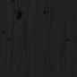 vidaXL Massivholzbett Kiefer 180x200 cm Schwarz vidaXL Massivholzbett Kiefer 180x200 cm Schwarz