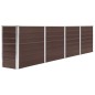 vidaXL Hochbeet 320 x 40 x 77 cm Verzinkter Stahl Braun vidaXL Hochbeet 320 x 40 x 77 cm Verzinkter Stahl Braun