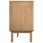 vidaXL Schubladenschrank OTTA Braun & Weiß 111x42x73,5 cm Massivholz vidaXL Schubladenschrank OTTA Braun & Weiß 111x42x73,5 cm Massivholz