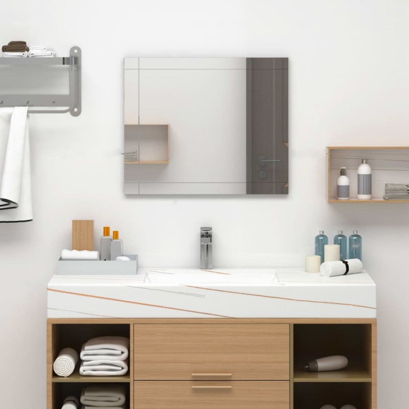 vidaXL Wandspiegel 60x40 cm Glas vidaXL Wandspiegel 60x40 cm Glas