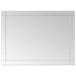 vidaXL Wandspiegel 60x40 cm Glas