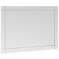 vidaXL Wandspiegel 60x40 cm Glas vidaXL Wandspiegel 60x40 cm Glas
