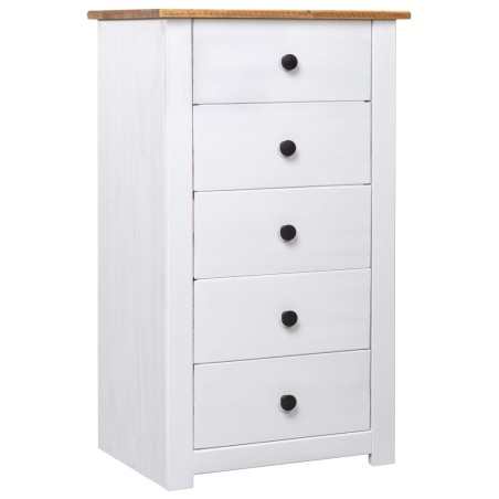 vidaXL Sideboard Weiß 46x40x89 cm Kiefernholz Panama