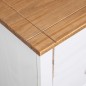 vidaXL Sideboard Weiß 46x40x89 cm Kiefernholz Panama vidaXL Sideboard Weiß 46x40x89 cm Kiefernholz Panama