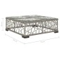 6-tlg. Garten-Lounge-Set mit Auflagen Poly Rattan Grau 6-tlg. Garten-Lounge-Set mit Auflagen Poly Rattan Grau