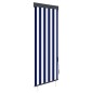 vidaXL Außenrollo 60 x 250 cm Blau und Weiß vidaXL Außenrollo 60 x 250 cm Blau und Weiß