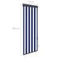 vidaXL Außenrollo 60 x 250 cm Blau und Weiß vidaXL Außenrollo 60 x 250 cm Blau und Weiß