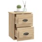 vidaXL Wand-Nachttische 2 Stk. Sonoma-Eiche 41,5x36x53 cm vidaXL Wand-Nachttische 2 Stk. Sonoma-Eiche 41,5x36x53 cm