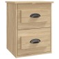 vidaXL Wand-Nachttische 2 Stk. Sonoma-Eiche 41,5x36x53 cm vidaXL Wand-Nachttische 2 Stk. Sonoma-Eiche 41,5x36x53 cm