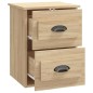 vidaXL Wand-Nachttische 2 Stk. Sonoma-Eiche 41,5x36x53 cm vidaXL Wand-Nachttische 2 Stk. Sonoma-Eiche 41,5x36x53 cm