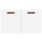 vidaXL Wandschrank Weiß 60x36,5x35 cm Holzwerkstoff vidaXL Wandschrank Weiß 60x36,5x35 cm Holzwerkstoff