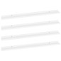 vidaXL Wandregale 4 Stk. Weiß 100x9x3 cm vidaXL Wandregale 4 Stk. Weiß 100x9x3 cm