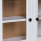 vidaXL Highboard Weiß 93x40,5x180 cm Kiefernholz Panama vidaXL Highboard Weiß 93x40,5x180 cm Kiefernholz Panama