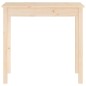 vidaXL Konsolentisch 80x40x75 cm Massivholz Kiefer vidaXL Konsolentisch 80x40x75 cm Massivholz Kiefer