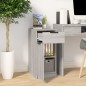 vidaXL Schreibtischschrank Grau Sonoma 33,5x50x75 cm Holzwerkstoff vidaXL Schreibtischschrank Grau Sonoma 33,5x50x75 cm Holzwerkstoff