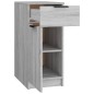 vidaXL Schreibtischschrank Grau Sonoma 33,5x50x75 cm Holzwerkstoff vidaXL Schreibtischschrank Grau Sonoma 33,5x50x75 cm Holzwerkstoff
