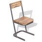 vidaXL Esszimmerstühle 4 Stk. Massivholz Teak vidaXL Esszimmerstühle 4 Stk. Massivholz Teak