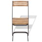 vidaXL Esszimmerstühle 4 Stk. Massivholz Teak vidaXL Esszimmerstühle 4 Stk. Massivholz Teak