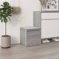 vidaXL Schubladenbox Grau Sonoma 40,5x40x40 cm Holzwerkstoff vidaXL Schubladenbox Grau Sonoma 40,5x40x40 cm Holzwerkstoff
