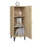 vidaXL Sideboard Sonoma-Eiche 34,5x34x90 cm Holzwerkstoff vidaXL Sideboard Sonoma-Eiche 34,5x34x90 cm Holzwerkstoff