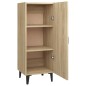 vidaXL Sideboard Sonoma-Eiche 34,5x34x90 cm Holzwerkstoff vidaXL Sideboard Sonoma-Eiche 34,5x34x90 cm Holzwerkstoff