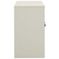 vidaXL Büroschrank Hellgrau 90x40x70 cm Stahl vidaXL Büroschrank Hellgrau 90x40x70 cm Stahl
