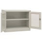 vidaXL Büroschrank Hellgrau 90x40x70 cm Stahl vidaXL Büroschrank Hellgrau 90x40x70 cm Stahl