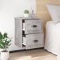 vidaXL Wand-Nachttische 2 Stk. Betongrau 41,5x36x53 cm vidaXL Wand-Nachttische 2 Stk. Betongrau 41,5x36x53 cm