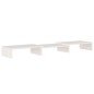 vidaXL Monitorständer Weiß 80x24x10,5 cm Massivholz Kiefer vidaXL Monitorständer Weiß 80x24x10,5 cm Massivholz Kiefer