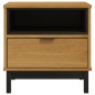 vidaXL Beistelltisch FLAM 50x50x50 cm Massivholz Kiefer vidaXL Beistelltisch FLAM 50x50x50 cm Massivholz Kiefer