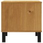 vidaXL Beistelltisch FLAM 50x50x50 cm Massivholz Kiefer vidaXL Beistelltisch FLAM 50x50x50 cm Massivholz Kiefer