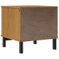 vidaXL Beistelltisch FLAM 50x50x50 cm Massivholz Kiefer vidaXL Beistelltisch FLAM 50x50x50 cm Massivholz Kiefer
