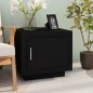 vidaXL Couchtisch Schwarz 51x50x45 cm Holzwerkstoff vidaXL Couchtisch Schwarz 51x50x45 cm Holzwerkstoff