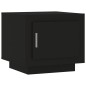 vidaXL Couchtisch Schwarz 51x50x45 cm Holzwerkstoff vidaXL Couchtisch Schwarz 51x50x45 cm Holzwerkstoff