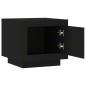 vidaXL Couchtisch Schwarz 51x50x45 cm Holzwerkstoff vidaXL Couchtisch Schwarz 51x50x45 cm Holzwerkstoff