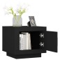 vidaXL Couchtisch Schwarz 51x50x45 cm Holzwerkstoff vidaXL Couchtisch Schwarz 51x50x45 cm Holzwerkstoff