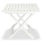 vidaXL 3-tlg. Bistro-Set Klappbar Kunststoff Weiß vidaXL 3-tlg. Bistro-Set Klappbar Kunststoff Weiß