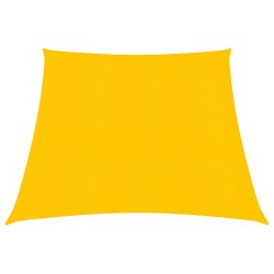 vidaXL Sonnensegel 160 g/m² Gelb 3/4x2 m HDPE