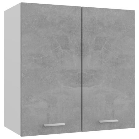 vidaXL Hängeschrank Betongrau 60x31x60 cm Holzwerkstoff