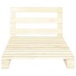 vidaXL Palettenbett Massivholz Kiefer 90×200 cm vidaXL Palettenbett Massivholz Kiefer 90×200 cm