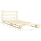 vidaXL Palettenbett Massivholz Kiefer 90×200 cm vidaXL Palettenbett Massivholz Kiefer 90×200 cm